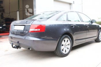 22 699 р. Фаркоп Aragon Audi A6 C6 дорестайлинг, седан (2004-2008) (шар S)  с доставкой в г. Краснодар. Увеличить фотографию 3