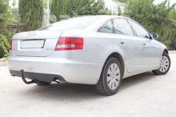 42 749 р. Фаркоп Aragon. (шар V) Audi A6 C6 дорестайлинг, седан (2004-2008)  с доставкой в г. Краснодар. Увеличить фотографию 2