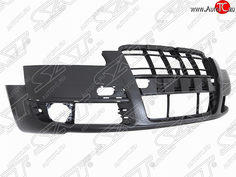 8 999 р. Передний бампер SAT  Audi A6  C6 (2004-2008) дорестайлинг, седан, дорестайлинг, универсал (Неокрашенный)  с доставкой в г. Краснодар
