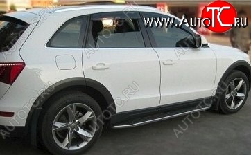 13 999 р. Накладки на колёсные арки (рестайлинг) CT Audi Q5 8R дорестайлинг (2008-2012) (Неокрашенные)  с доставкой в г. Краснодар