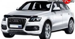 1 179 р. Дефлектор капота NovLine Audi Q5 8R дорестайлинг (2008-2012)  с доставкой в г. Краснодар. Увеличить фотографию 1