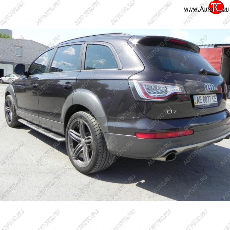 14 099 р. Накладки на колёсные арки NOBLE DESIGN Audi Q7 4L дорестайлинг (2005-2009) (Неокрашенные)  с доставкой в г. Краснодар