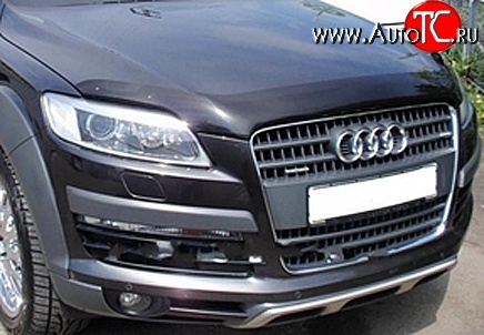 3 169 р. Дефлектор капота NovLine Audi Q7 4L дорестайлинг (2005-2009)  с доставкой в г. Краснодар