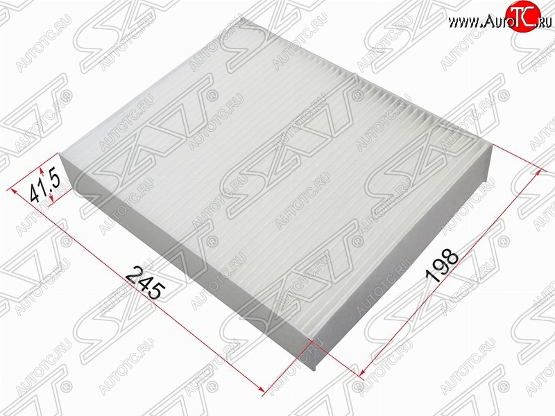 299 р. Фильтр салонный SAT (245х198х41.5 mm)  BMW 1 серия ( F21,  F20) - 4 серия  F32  с доставкой в г. Краснодар