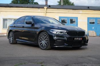 10 999 р. Пластиковые накладки M-порогов  BMW 5 серия  G30 (2016-2020) дорестайлинг, седан  с доставкой в г. Краснодар. Увеличить фотографию 12