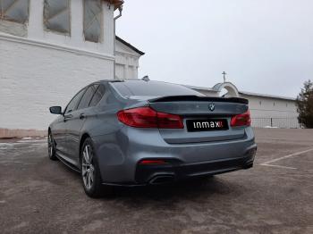 10 999 р. Пластиковые накладки M-порогов  BMW 5 серия  G30 (2016-2020) дорестайлинг, седан  с доставкой в г. Краснодар. Увеличить фотографию 13