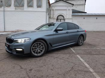 10 999 р. Пластиковые накладки M-порогов  BMW 5 серия  G30 (2016-2020) дорестайлинг, седан  с доставкой в г. Краснодар. Увеличить фотографию 14