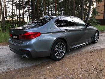 10 999 р. Пластиковые накладки M-порогов  BMW 5 серия  G30 (2016-2020) дорестайлинг, седан  с доставкой в г. Краснодар. Увеличить фотографию 23