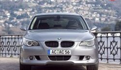 4 999 р. Накладка AC Schnitzer на передний бампер BMW 5 серия E60 седан дорестайлинг (2003-2007)  с доставкой в г. Краснодар. Увеличить фотографию 2