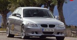 4 999 р. Накладка AC Schnitzer на передний бампер BMW 5 серия E60 седан дорестайлинг (2003-2007)  с доставкой в г. Краснодар. Увеличить фотографию 4