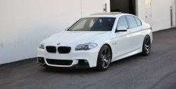 10 849 р. Накладка на передний бампер M-Performance BMW 5 серия F11 дорестайлинг, универсал (2009-2013) (Неокрашенная)  с доставкой в г. Краснодар. Увеличить фотографию 6