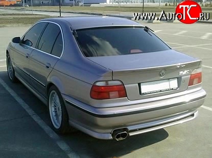 7 499 р. Накладка на задний бампер AC Schnitzer BMW 5 серия E39 седан рестайлинг (2000-2003) (Неокрашенная)  с доставкой в г. Краснодар