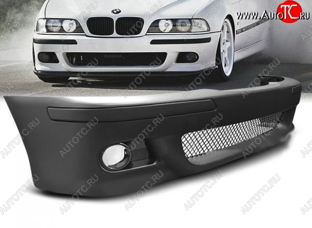 12 949 р. Передний бампер M5 Style BMW 5 серия E39 седан рестайлинг (2000-2003) (Неокрашенный)  с доставкой в г. Краснодар