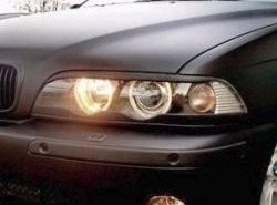 699 р. Реснички на фары Drive (нижние)  BMW 5 серия  E39 (1995-2003) седан дорестайлинг, седан рестайлинг (Неокрашенные)  с доставкой в г. Краснодар. Увеличить фотографию 2