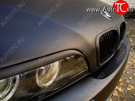 1 249 р. Реснички (нижние) на фары HAMANN BMW 5 серия E39 седан рестайлинг (2000-2003) (Неокрашенные)  с доставкой в г. Краснодар