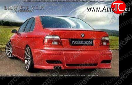 6 109 р. Задний бампер Neodesign BMW 5 серия E39 седан рестайлинг (2000-2003)  с доставкой в г. Краснодар