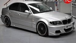 8 149 р. Пороги накладки Prior Design BMW 3 серия E46 седан дорестайлинг (1998-2001) (Неокрашенные)  с доставкой в г. Краснодар. Увеличить фотографию 4