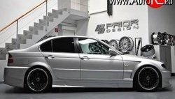 Пороги накладки Prior Design BMW 3 серия E46 седан дорестайлинг (1998-2001)