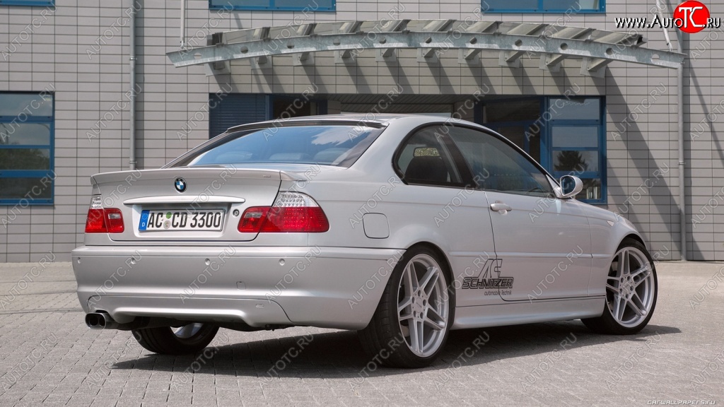 4 849 р. Лип спойлер с накладками на крылья IBHERDESIGN BMW 3 серия E46 седан дорестайлинг (1998-2001) (Неокрашенный)  с доставкой в г. Краснодар