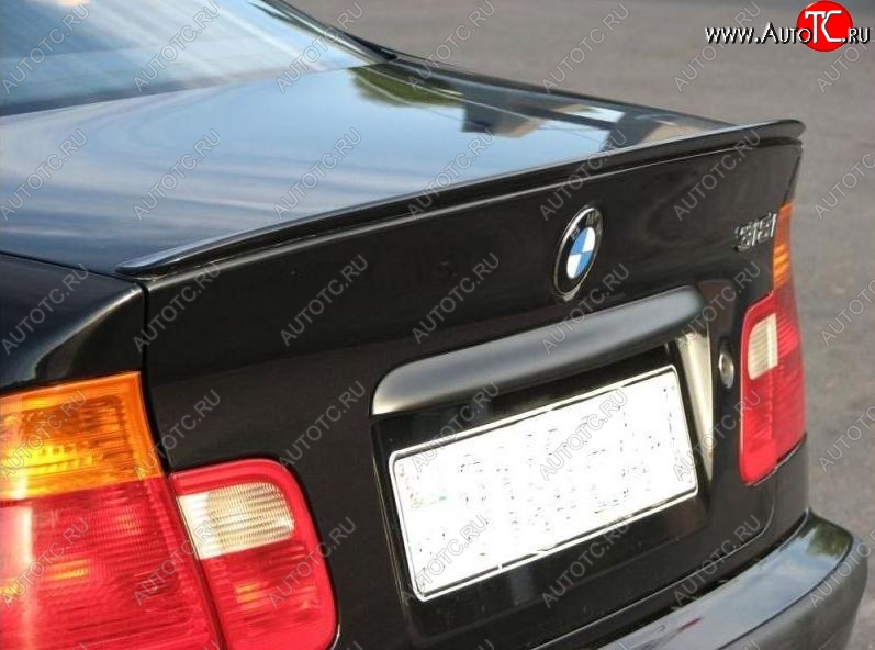 2 699 р. Лип спойлер Jaguar  BMW 3 серия  E46 (1998-2005) седан дорестайлинг, седан рестайлинг (Неокрашенный)  с доставкой в г. Краснодар