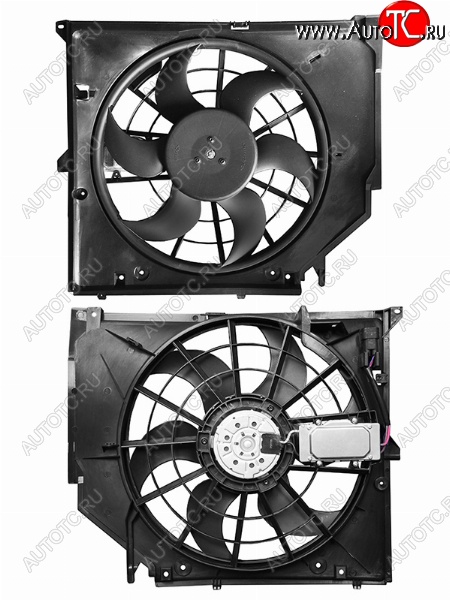 12 999 р. Вентилятор радиатора в сборе SAT  BMW 3 серия  E46 (1998-2005) седан дорестайлинг, седан рестайлинг  с доставкой в г. Краснодар