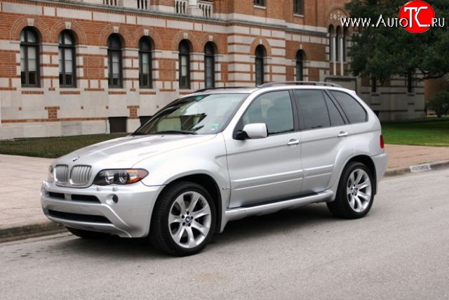 7 099 р. Передний бампер Aero (рестайлинг) BMW X5 E53 рестайлинг (2003-2006)  с доставкой в г. Краснодар