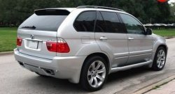 10 339 р. Задний бампер Aero BMW X5 E53 дорестайлинг (1999-2003)  с доставкой в г. Краснодар. Увеличить фотографию 2