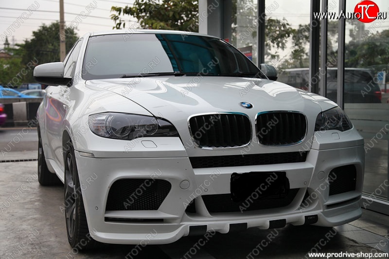 21 249 р. Передний бампер HAMANN X5M BMW X5 E70 рестайлинг (2010-2013) (Неокрашенный)  с доставкой в г. Краснодар