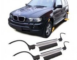 81 749 р. Пороги CT v2 BMW X5 E70 дорестайлинг (2006-2010)  с доставкой в г. Краснодар. Увеличить фотографию 3