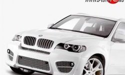 869 р. Реснички на фары M-VRS BMW X5 E70 рестайлинг (2010-2013) (Неокрашенные)  с доставкой в г. Краснодар. Увеличить фотографию 2