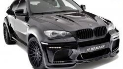 32 249 р. Пластиковый капот Hamman Style BMW X6 E71 дорестайлинг (2008-2012) (Неокрашенный)  с доставкой в г. Краснодар. Увеличить фотографию 1