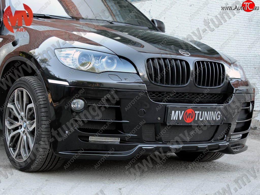 30 999 р. Передний бампер Hamann Style  BMW X6  E71 (2008-2014) дорестайлинг, рестайлинг (Неокрашенный)  с доставкой в г. Краснодар