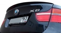 3 399 р. Лип спойлер АВТОКРАТ  BMW X6  E71 (2008-2014) дорестайлинг, рестайлинг (Неокрашенный)  с доставкой в г. Краснодар. Увеличить фотографию 6