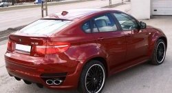 13 349 р. Лип спойлер Lumma BMW X6 E71 рестайлинг (2012-2014) (Неокрашенный)  с доставкой в г. Краснодар. Увеличить фотографию 3