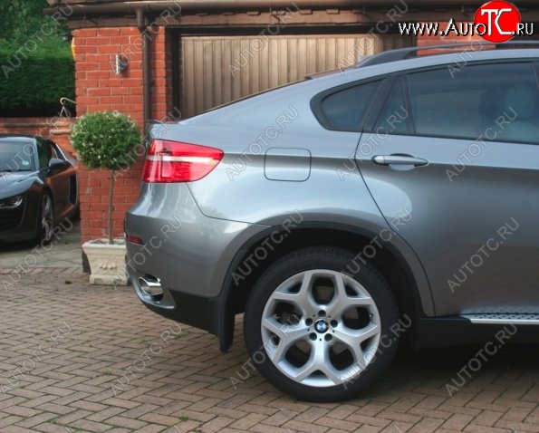 7 449 р. Брызговики CT BMW X6 E71 дорестайлинг (2008-2012)  с доставкой в г. Краснодар