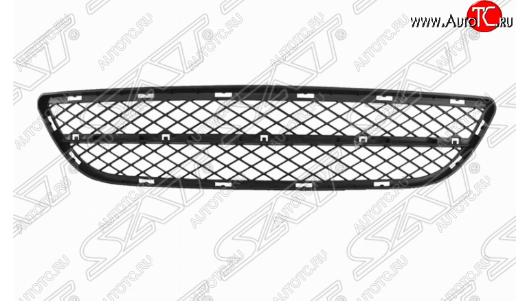 399 р. Решетка в передний бампер SAT (центральная часть)  BMW 3 серия  E90 (2004-2008) седан дорестайлинг  с доставкой в г. Краснодар