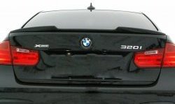 8 239 р. Лип спойлер BS v2 BMW 3 серия F30 седан рестайлинг (2015-2018) (Неокрашенный)  с доставкой в г. Краснодар. Увеличить фотографию 2