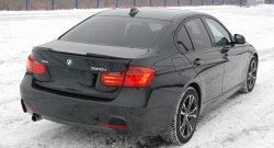 8 239 р. Лип спойлер BS v2 BMW 3 серия F30 седан дорестайлинг (2012-2015) (Неокрашенный)  с доставкой в г. Краснодар. Увеличить фотографию 4