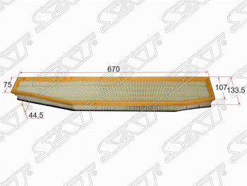 Фильтр воздушный двигателя SAT (diesel) BMW (БМВ) X3 (Икс3)  E83 (2003-2009) E83