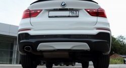 8 799 р. Лип спойлер BS BMW X4 F26 (2014-2018) (Неокрашенный)  с доставкой в г. Краснодар. Увеличить фотографию 2