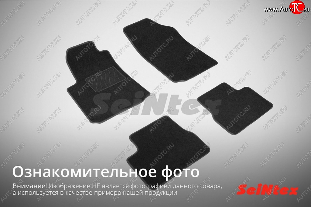 2 699 р. Износостойкие коврики в салон SeiNtex Premium LUX 4 шт. (ворсовые)  BMW X4  F26 (2014-2018)  с доставкой в г. Краснодар