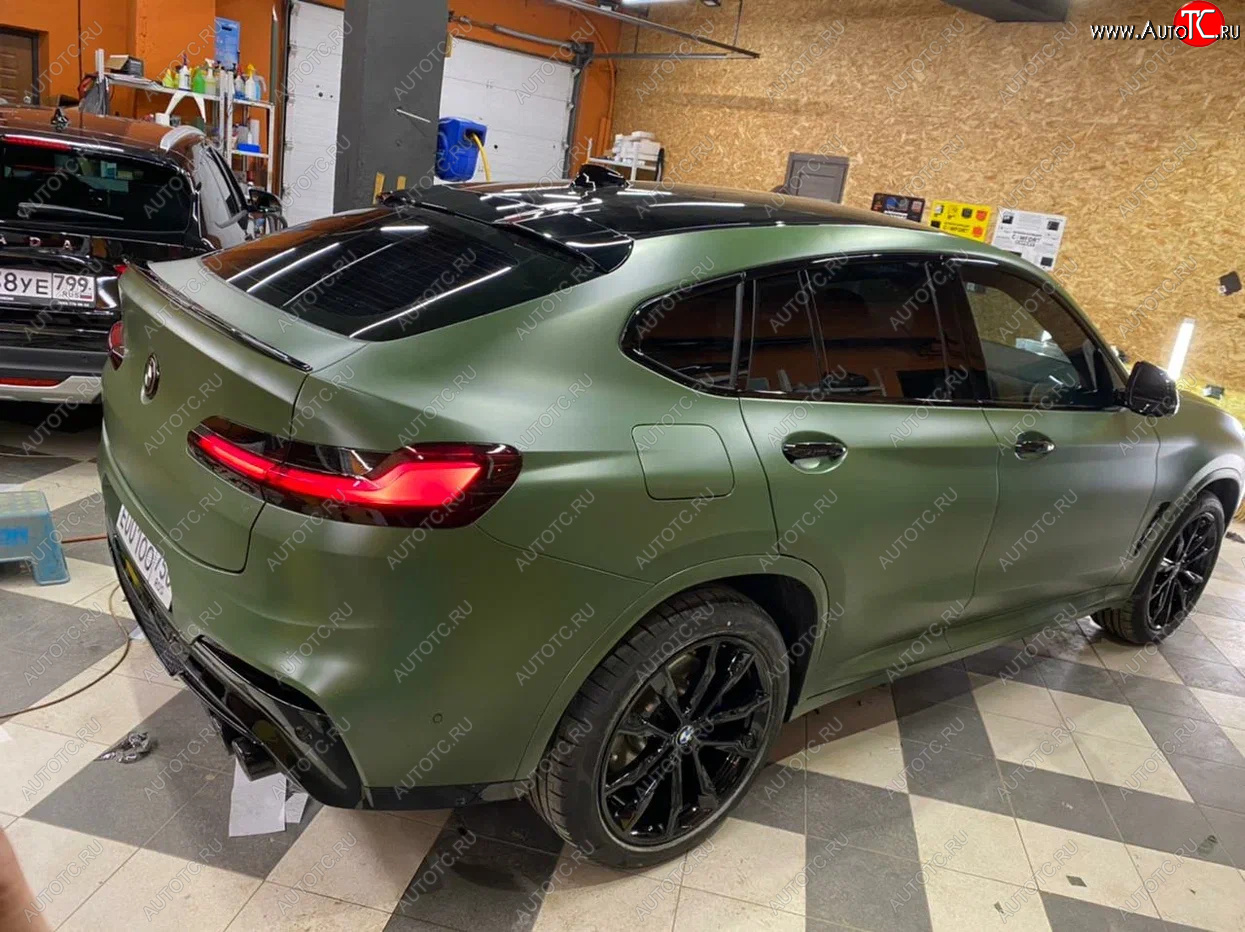 6 999 р. Лип спойлер X4M  BMW X4  G02 (2018-2021) дорестайлинг (без окраски)  с доставкой в г. Краснодар