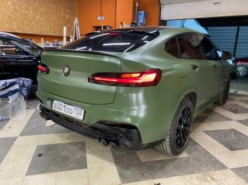 6 999 р. Лип спойлер X4M  BMW X4  G02 (2018-2021) дорестайлинг (без окраски)  с доставкой в г. Краснодар. Увеличить фотографию 5