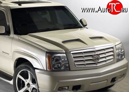 37 849 р. Пластиковый капот Custom Cadillac Escalade GMT820 джип 5 дв. короткая база (2001-2006) (Неокрашенный)  с доставкой в г. Краснодар