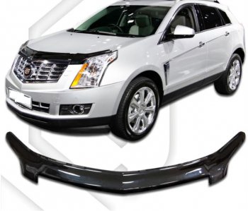 Дефлектор капота CA-Plastiс Cadillac SRX дорестайлинг (2010-2012)