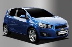 Дефлектора окон Avtoclover Chevrolet Aveo T300 хэтчбек (2011-2015)