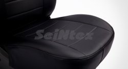 6 249 р. Чехлы для сидений SeiNtex (экокожа) Chevrolet Aveo T300 седан (2011-2015)  с доставкой в г. Краснодар. Увеличить фотографию 5