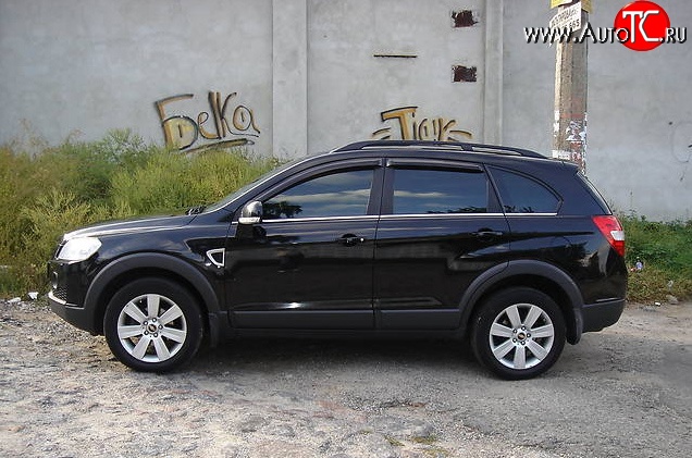 2 779 р. Дефлекторы окон (ветровики) Novline 4 шт. Opel Antara (2006-2010)  с доставкой в г. Краснодар