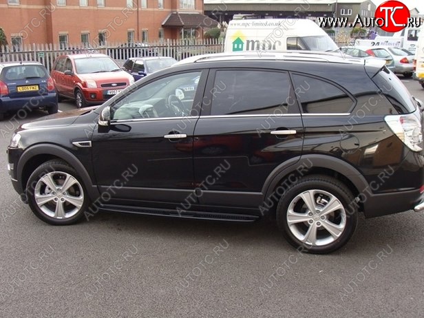 8 699 р. Пороги CT Chevrolet Captiva  дорестайлинг (2006-2011)  с доставкой в г. Краснодар