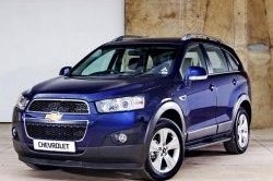 10 899 р. Пороги Original Design Chevrolet Captiva  дорестайлинг (2006-2011)  с доставкой в г. Краснодар. Увеличить фотографию 2